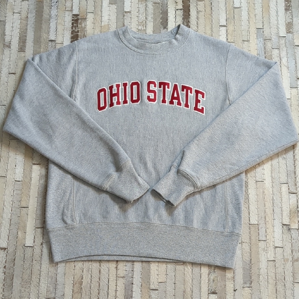 Champion Reverse Weave Size S Ohio State University Buckeyes Crewneck Sweatshirt